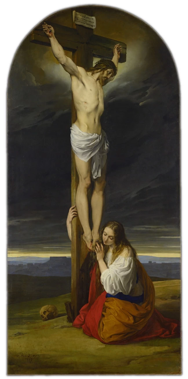 Crocifisso con la Maddalena - Museo Diocesano, Milano